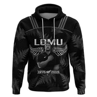 New Zealand Silver Fern Rugby Hoodie Aotearoa Godfather Proud Gone But Never Forgotten - Wonder Print Shop