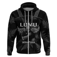 New Zealand Silver Fern Rugby Hoodie Aotearoa Godfather Proud Gone But Never Forgotten - Wonder Print Shop