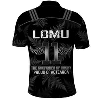 New Zealand Silver Fern Rugby Polo Shirt Aotearoa Godfather Proud Gone But Never Forgotten - Wonder Print Shop