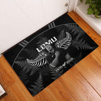 New Zealand Silver Fern Rugby Rubber Doormat Aotearoa Godfather Proud Gone But Never Forgotten - Wonder Print Shop