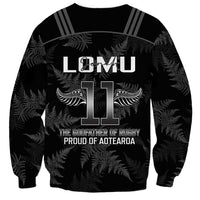 New Zealand Silver Fern Rugby Sweatshirt Aotearoa Godfather Proud Gone But Never Forgotten - Wonder Print Shop