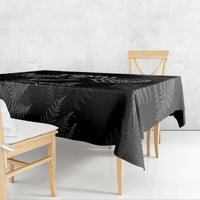 New Zealand Silver Fern Rugby Tablecloth Aotearoa Godfather Proud Gone But Never Forgotten - Wonder Print Shop