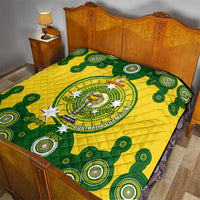 Australia Cricket Quilt 2023 World Cup 6th Champions Trophy National Color - Wonder Print Shop