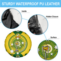 Australia Cricket Spare Tire Cover 2023 World Cup 6th Champions Trophy National Color - Wonder Print Shop