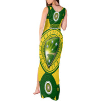 Australia Cricket Tank Maxi Dress 2023 World Cup 6th Champions Trophy National Color - Wonder Print Shop