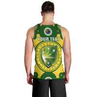 Personalised Australia Cricket Men Tank Top 2023 World Cup 6th Champions Trophy National Color - Wonder Print Shop
