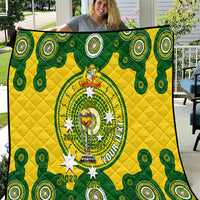 Personalised Australia Cricket Quilt 2023 World Cup 6th Champions Trophy National Color - Wonder Print Shop