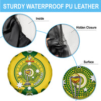 Personalised Australia Cricket Spare Tire Cover 2023 World Cup 6th Champions Trophy National Color - Wonder Print Shop