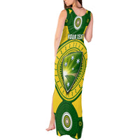 Personalised Australia Cricket Tank Maxi Dress 2023 World Cup 6th Champions Trophy National Color - Wonder Print Shop