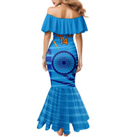 Custom India Cricket Mermaid Dress 2023 World Cup 3rd Champions Proud - Wonder Print Shop