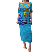 Custom India Cricket Puletasi 2023 World Cup 3rd Champions Proud - Wonder Print Shop