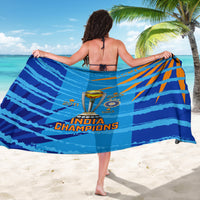India Cricket Sarong 2023 World Cup 3rd Champions Proud - Wonder Print Shop