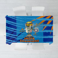 India Cricket Tablecloth 2023 World Cup 3rd Champions Proud - Wonder Print Shop