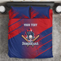 Custom Baseball Dominicana Bedding Set Go Champions Grunge Style - Wonder Print Shop