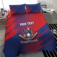Custom Baseball Dominicana Bedding Set Go Champions Grunge Style - Wonder Print Shop