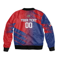 Custom Baseball Dominicana Bomber Jacket Go Champions Grunge Style - Wonder Print Shop