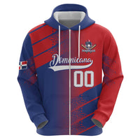 Custom Baseball Dominicana Hoodie Go Champions Grunge Style - Wonder Print Shop