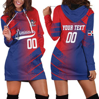 Custom Baseball Dominicana Hoodie Dress Go Champions Grunge Style - Wonder Print Shop