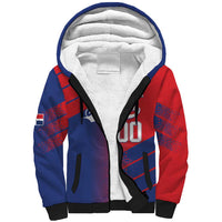 Custom Baseball Dominicana Sherpa Hoodie Go Champions Grunge Style - Wonder Print Shop