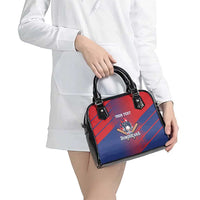 Custom Baseball Dominicana Shoulder Handbag Go Champions Grunge Style