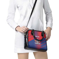 Custom Baseball Dominicana Shoulder Handbag Go Champions Grunge Style