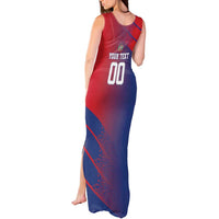 Custom Baseball Dominicana Tank Maxi Dress Go Champions Grunge Style - Wonder Print Shop