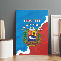 Custom Baseball Venezuela Canvas Wall Art Go Champions Grunge Style - Wonder Print Shop