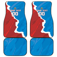 Custom Baseball Venezuela Car Mats Go Champions Grunge Style - Wonder Print Shop