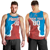 Custom Baseball Venezuela Men Tank Top Go Champions Grunge Style - Wonder Print Shop