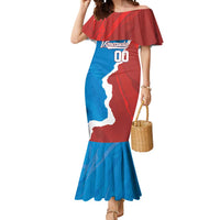 Custom Baseball Venezuela Mermaid Dress Go Champions Grunge Style - Wonder Print Shop