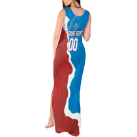 Custom Baseball Venezuela Tank Maxi Dress Go Champions Grunge Style - Wonder Print Shop