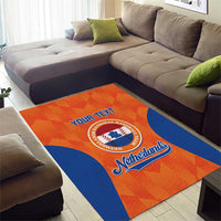 Custom Baseball Netherlands Area Rug Go Champions Sporty Style - Wonder Print Shop