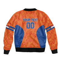 Custom Baseball Netherlands Bomber Jacket Go Champions Sporty Style - Wonder Print Shop