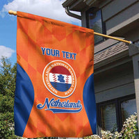 Custom Baseball Netherlands Garden Flag Go Champions Sporty Style - Wonder Print Shop