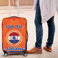 Custom Baseball Netherlands Luggage Cover Go Champions Sporty Style - Wonder Print Shop