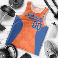Custom Baseball Netherlands Men Tank Top Go Champions Sporty Style - Wonder Print Shop