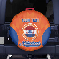 Custom Baseball Netherlands Spare Tire Cover Go Champions Sporty Style - Wonder Print Shop