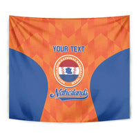 Custom Baseball Netherlands Tapestry Go Champions Sporty Style - Wonder Print Shop
