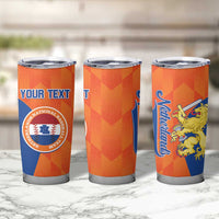 Custom Baseball Netherlands Tumbler Cup Go Champions Sporty Style - Wonder Print Shop