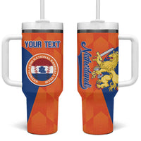 Custom Baseball Netherlands Tumbler With Handle Go Champions Sporty Style - Wonder Print Shop