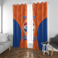 Custom Baseball Netherlands Window Curtain Go Champions Sporty Style - Wonder Print Shop