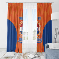 Custom Baseball Netherlands Window Curtain Go Champions Sporty Style - Wonder Print Shop