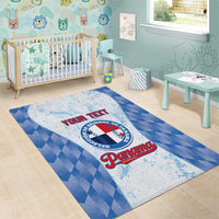 Custom Baseball Panama Area Rug Go Champions Sporty Style - Wonder Print Shop