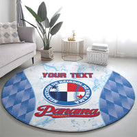 Custom Baseball Panama Round Carpet Go Champions Sporty Style