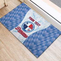 Custom Baseball Panama Rubber Doormat Go Champions Sporty Style - Wonder Print Shop