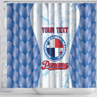 Custom Baseball Panama Shower Curtain Go Champions Sporty Style