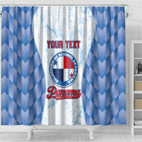 Custom Baseball Panama Shower Curtain Go Champions Sporty Style