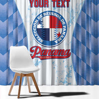 Custom Baseball Panama Window Curtain Go Champions Sporty Style - Wonder Print Shop