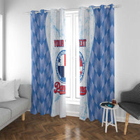 Custom Baseball Panama Window Curtain Go Champions Sporty Style - Wonder Print Shop