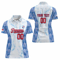 Custom Baseball Panama Women Polo Shirt Go Champions Sporty Style - Wonder Print Shop